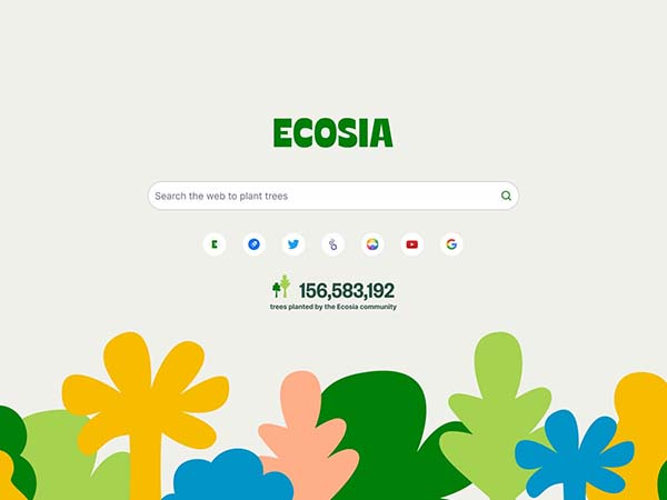 Ecosia - the search engine that plants trees